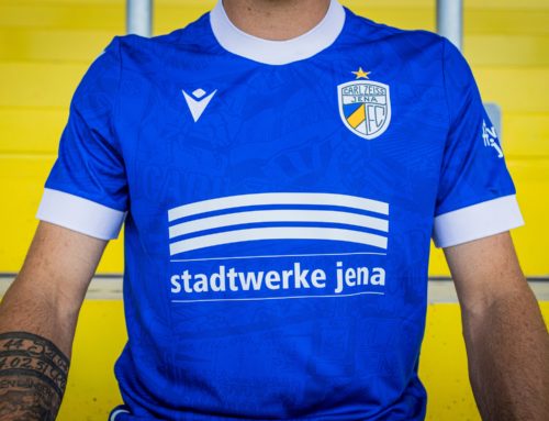 Stadtwerke Jena verlängern Engagement als FCC-Trikotsponsor um weiteres Jahr