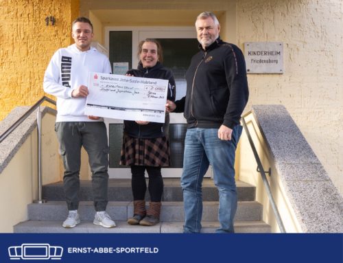 Versprechen eingelöst – elf5 und FCC unterstützen Jenaer Kinderheim